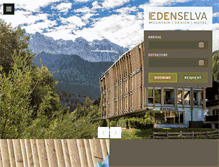 Tablet Screenshot of edenselva.com